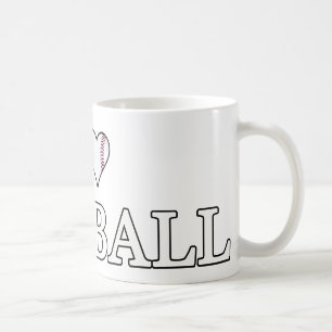 I Love Baseball Coffee Mug