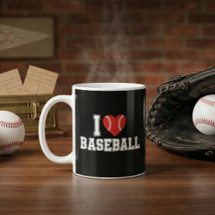 I Love Baseball Coffee Mug