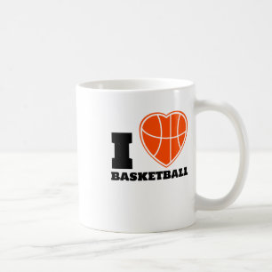 I Love Basketball  Coffee Mug