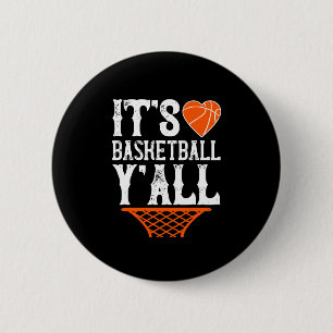 I Love Basketball Sports 6 Cm Round Badge