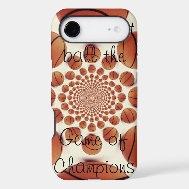 I Love Basketball: The Game of Champions Art Print (Back)