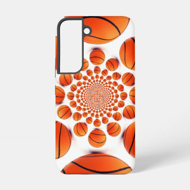 I Love Basketball: The Game of Champions Art Print Samsung Galaxy S22 Case (Back)