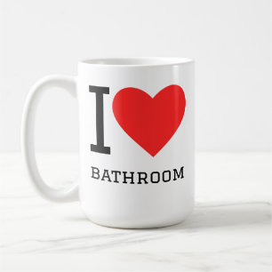 I love bathroom coffee mug
