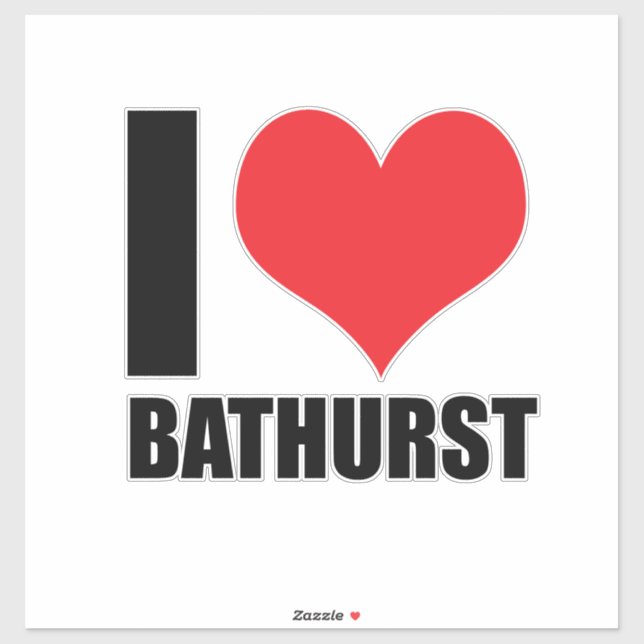 I love Bathurst (Sheet)