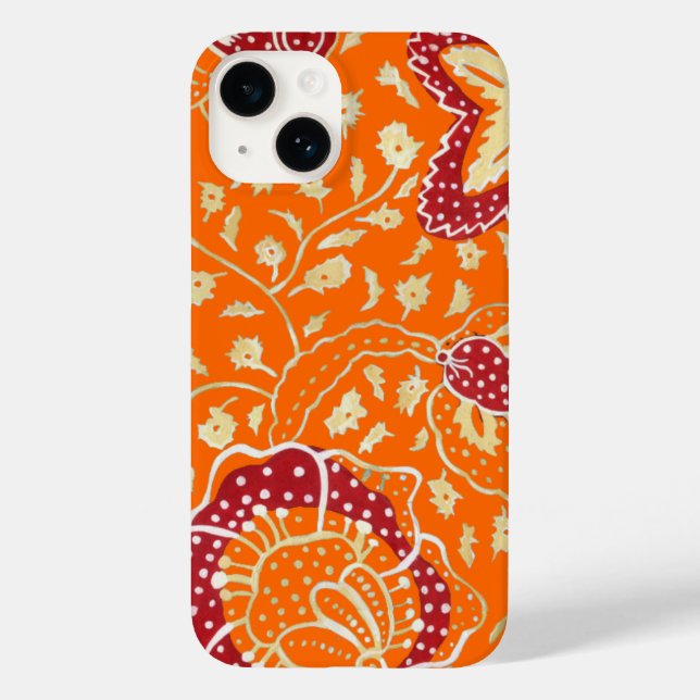 I love Batik iPhone Case (Back)