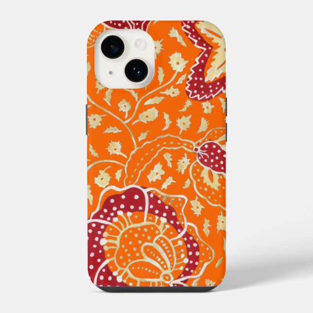 I love Batik iPhone Case (Back)