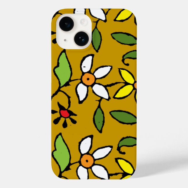 I love Batik iPhone Case (Back)