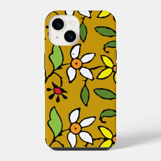I love Batik iPhone Case (Back)