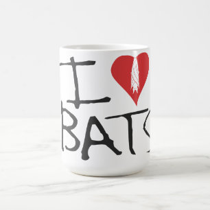 I love bats mug