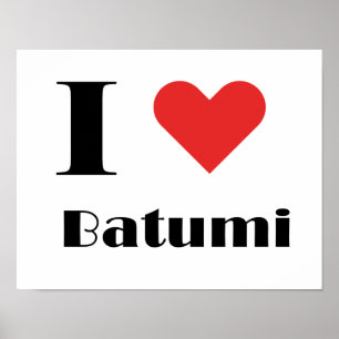 I love Batumi Poster