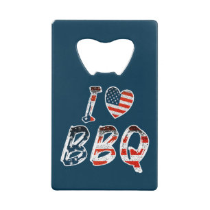 I love bbq, American patriotic
