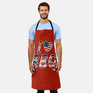 I love BBQ Apron