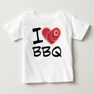 I Love BBQ Baby T-Shirt