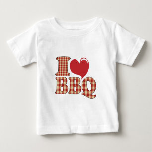I Love BBQ Baby T-Shirt