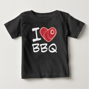 I Love BBQ Baby T-Shirt