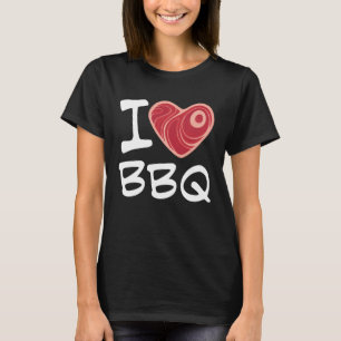 I Love BBQ T-Shirt