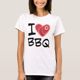 I Love BBQ T-Shirt