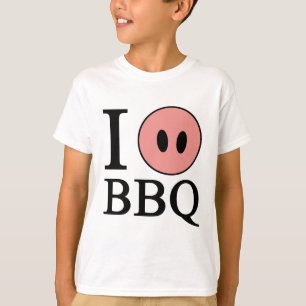I Love BBQ T-Shirt