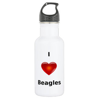 I love Beagles 532 Ml Water Bottle