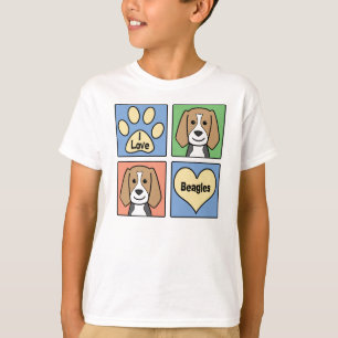 I Love Beagles T-Shirt