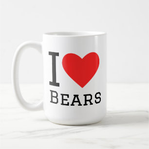 I love bears  coffee mug