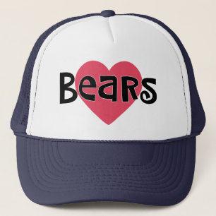 I Love BEARS Trucker Hat