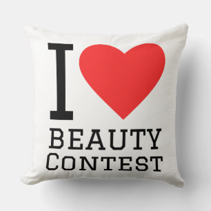 I love beauty contest  cushion