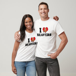 I Love Beavers T-Shirt