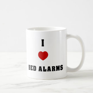 I Love Bed Alarms Coffee Mug