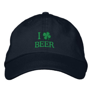 I Love Beer Embroidered Hat