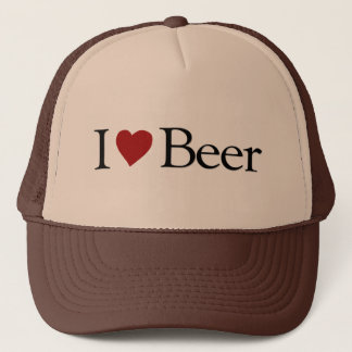 I Love Beer Trucker Hat
