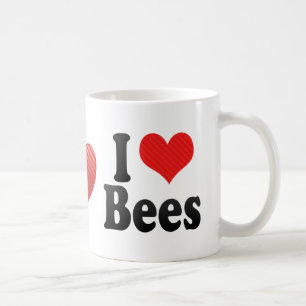 I Love Bees Coffee Mug
