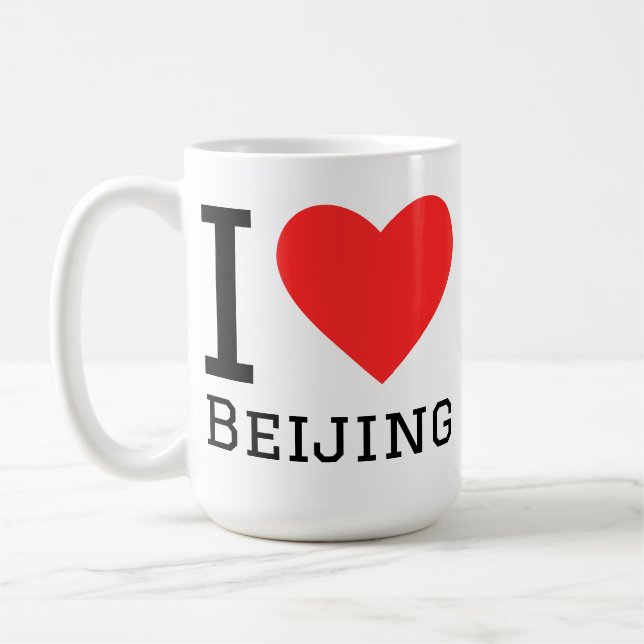 I love Beijing Coffee Mug (Left)