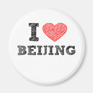 I Love Beijing Magnet