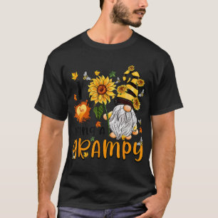 I Love Being A Grampy Fall Cute Gnome Autumn Thank T-Shirt
