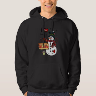 I love Being A Memaw Snowman Christmas Xmas Hoodie
