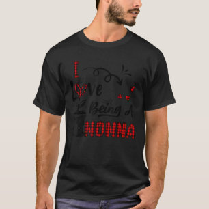 I Love Being A NONNA Cute Hearts Gifts For NONNA T-Shirt