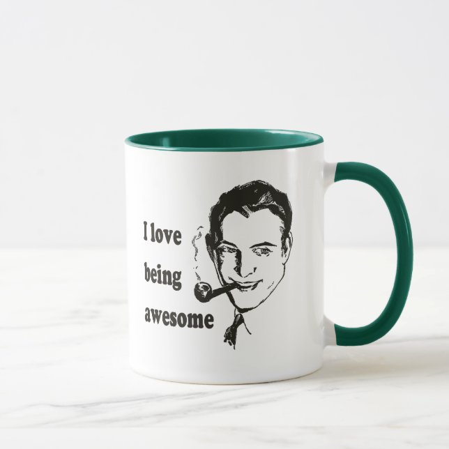 I Love Being Awesome Mug (Right)