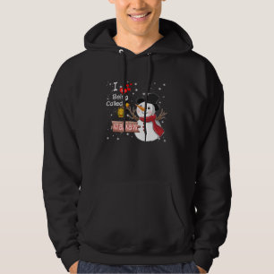 I Love Being Called Mamaw Christmas Snowman Costum Hoodie