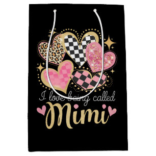 I Love Being Called Mimi Grandma Mum Mother’s Day Medium Gift Bag