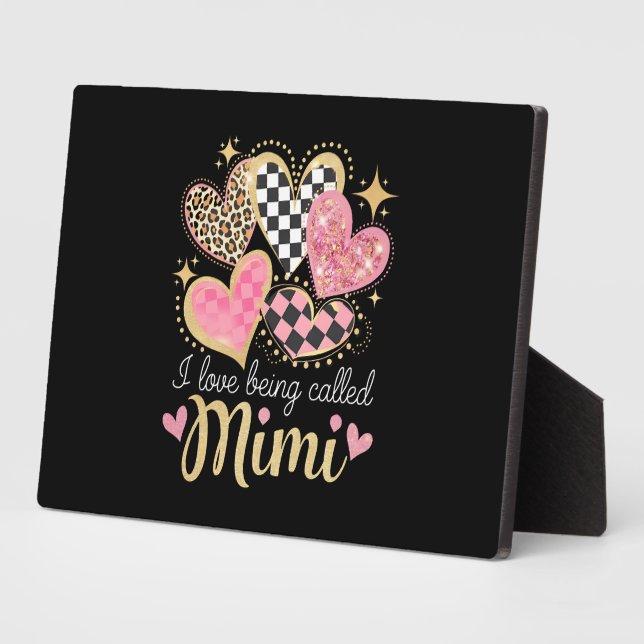 I Love Being Called Mimi Grandma Mum Mother’s Day Plaque (Side)