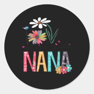 I Love Being Called Nana Mother'S Day Classic Round Sticker