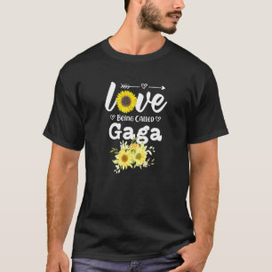 I Love Being Called Quote Sunflower T-Shirt