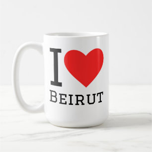 I love Beirut Coffee Mug
