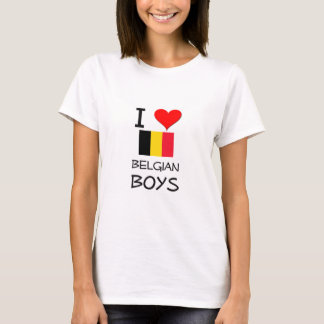 I Love Belgian Boys T-Shirt
