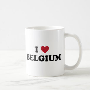I Love Belgium Coffee Mug