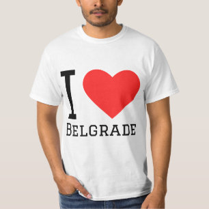 i love belgrade  T-Shirt