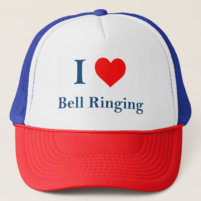 I Love Bell Ringing Cap (Front)
