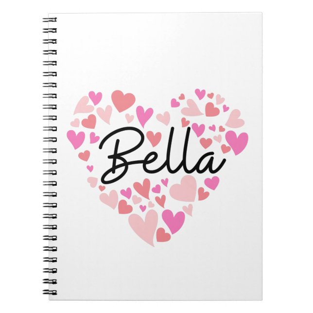 I love Bella Notebook (Front)
