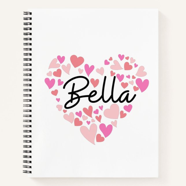 I love Bella Notebook (Front)